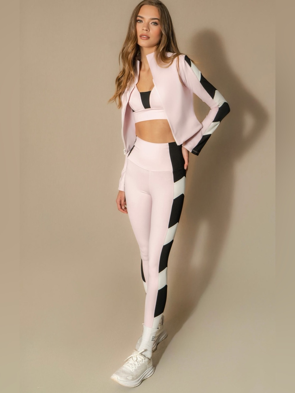 Port de Bras Double Arrow High-Waisted Leggings